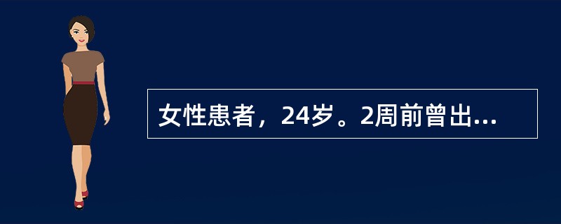 女性患者，24岁。2周前曾出现打喷嚏、流清水样鼻涕、咽痛等症状，近3天感心悸。查体：心率125次／分，可闻及期前收缩。最可能的诊断是