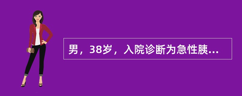 男，38岁，入院诊断为急性胰腺炎，在恢复过程中，饮肉汤一碗，再发上腹部剧痛，注射654-2无效，并出现腹胀。以下处理应是（　　）。