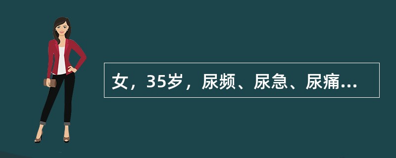 女，35岁，尿频、尿急、尿痛伴腰痛、发热、寒战1天，右侧肾区有压痛、叩击痛，其发热原因最可能是