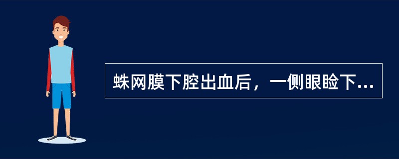 蛛网膜下腔出血后，一侧眼睑下垂，瞳孔散大，光反应消失，最先考虑下列哪个部位的动脉瘤破裂？（　　）