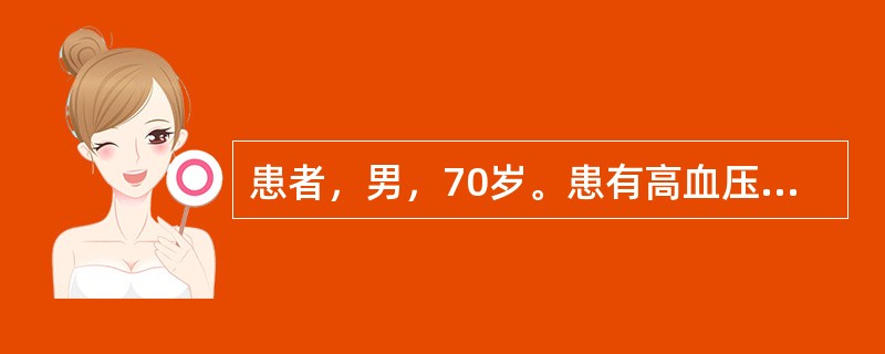 患者，男，70岁。患有高血压病，心功能Ⅲ～Ⅳ级，伴有慢性阻塞性肺病，不宜选用的降压药物是（　　）。