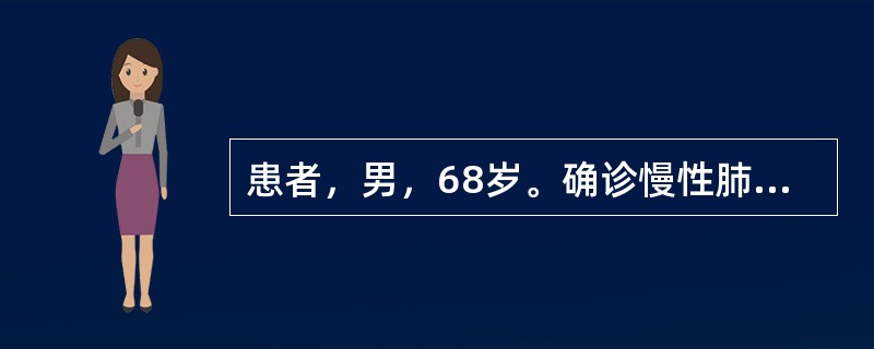 患者，男，68岁。确诊慢性肺源性心脏病5年，近1周咳嗽、咳痰，呼吸困难加重。血气分析示pH7.23，PaCO265mmHg，PaO255mmHg，ECG示窦性心动过速，P110次/分。为控制心率应首先