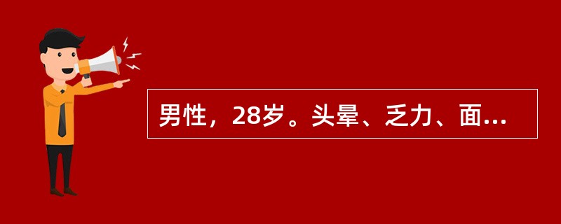 男性，28岁。头晕、乏力、面色苍白2年余。化验：RBC3.0×1012/L，Hb70g/L，血涂片见红细胞中央苍白区扩大，可见靶形红细胞，MCV、MCH、MCHC均低于正常。除哪种贫血外，其余均有可能