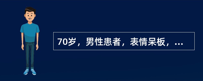 70岁，男性患者，表情呆板，动作缓慢，右手不自主震颤，长期服用左旋多巴；同时患有前列腺肥大。近半年出现病情波动，症状多于服药前加重。下列药物中哪一种不宜应用？（　　）