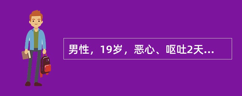 男性，19岁，恶心、呕吐2天，嗜睡、乏力。尿酮体（±），尿糖（＋＋＋＋），血糖29.5mmol/L，血钠140mmol/L，BUN14.2mmol/L，血浆渗透压315mmol/L。最可能的诊断为（　