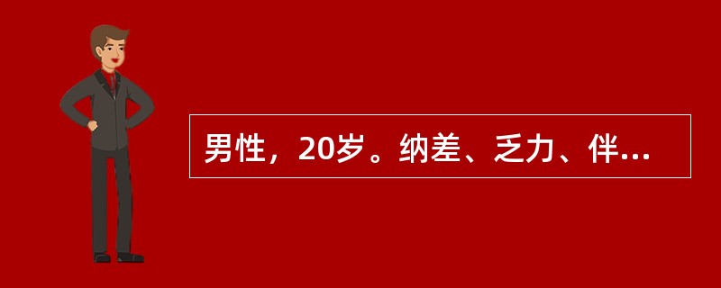 男性，20岁。纳差、乏力、伴皮肤黄染进行性加深1周，腹胀，尿少2日，神志惚恍1日入院。体检：皮肤深度黄染，嗜睡状，少量腹水征，疑诊为急性重症肝炎。下列哪项实验室检查对其诊断意义最小？（　　）