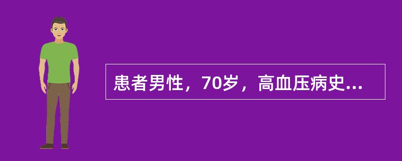 患者男性，70岁，高血压病史20年，间断头晕10年。查体血压160／80mmHg，听诊胸骨右缘笫2肋间3/6级收缩期粗糙喷射性杂音，向颈部传导。患者行超声心动图检查最可能的结果为（　　）。