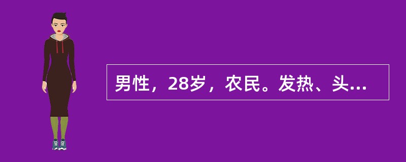 男性，28岁，农民。发热、头痛5天，血尿伴少尿1天。最可能的诊断是（　　）。