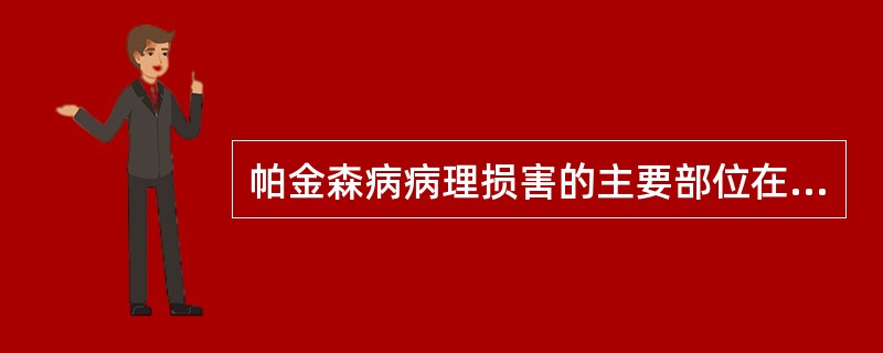 帕金森病病理损害的主要部位在（　　）。