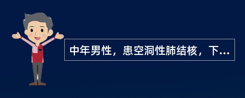 中年男性，患空洞性肺结核，下列哪项是其与肺脓肿空洞的最主要鉴别诊断方法？（　　）