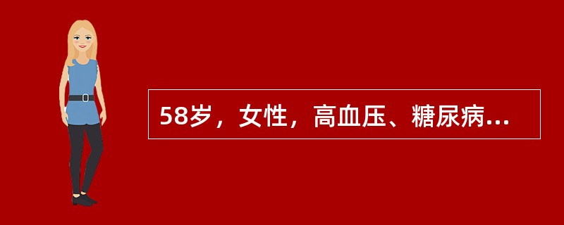 58岁，女性，高血压、糖尿病病史3年，突感眩晕、呕吐、言语不清。查体：声音嘶哑、吞咽困难、言语含混，左眼裂小、瞳孔小、水平眼震、左面部及右半身痛觉减退，左侧指鼻试验不准，正确的诊断是（　　）。