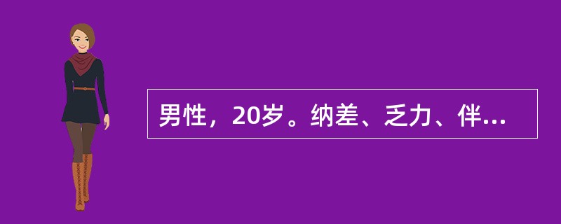 男性，20岁。纳差、乏力、伴皮肤黄染进行性加深1周，腹胀，尿少2日，神志惚恍1日入院。体检：皮肤深度黄染，嗜睡状，少量腹水征，疑诊为急性重症肝炎。下列哪项实验室检查对其诊断意义最小？（　　）