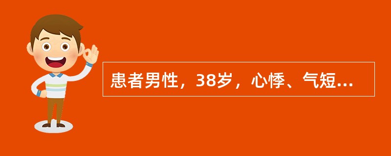 患者男性，38岁，心悸、气短，伴双下肢水肿6个月，胸部体检双肺底可闻及细小湿啰音，心脏向左下扩大，心音低钝，心尖区可闻及3/6级收缩期吹风样杂音，肝大，否认发热和游走性关节肿痛史。首先应考虑下列哪项诊