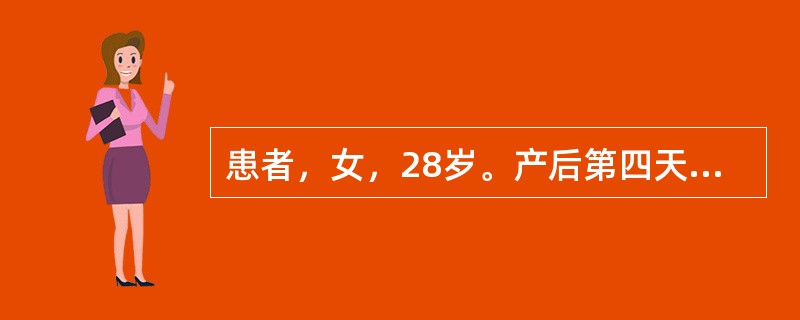 患者，女，28岁。产后第四天，寒战、高热，腰痛，下腹痛，肾区有叩痛，耻骨上压痛（＋），尿白细胞20～30个/HP，尿蛋白（＋），血白细胞18×109/L，应考虑产后并发（　　）。