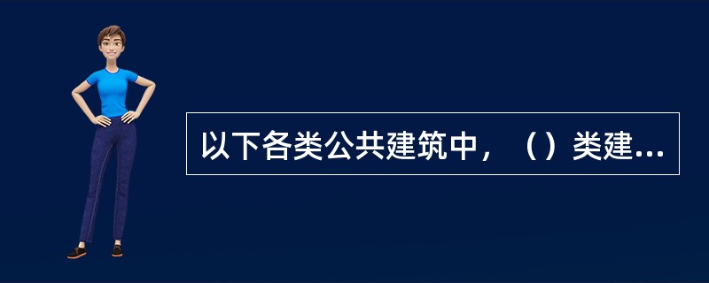 以下各类公共建筑中，（）类建筑属于分隔性空间组合形式的适用范围。