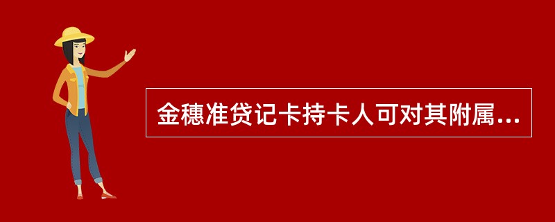 金穗准贷记卡持卡人可对其附属卡进行支付控制，内容包括（）。