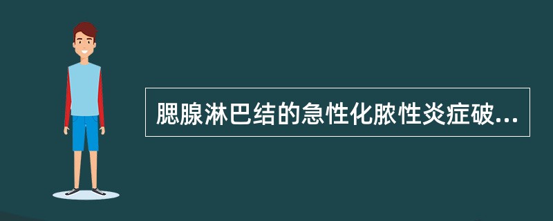 腮腺淋巴结的急性化脓性炎症破溃后波及腺实质，引起_________。