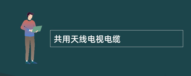 共用天线电视电缆