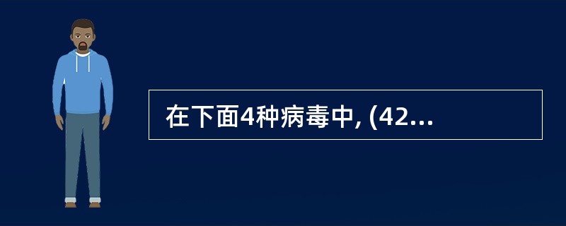  在下面4种病毒中, (42) 可以远程控制网络中的计算机(42)