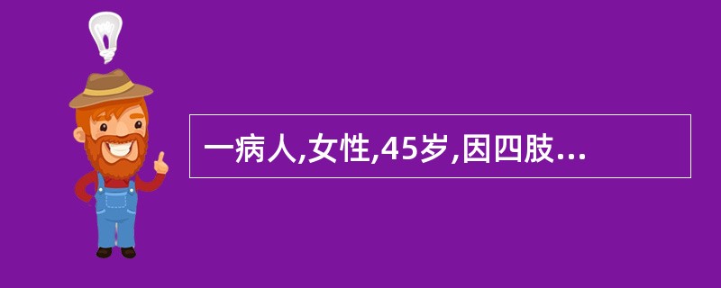 一病人,女性,45岁,因四肢无力、步态不稳就诊,医生诊断为脊髓型颈椎病。病人应该