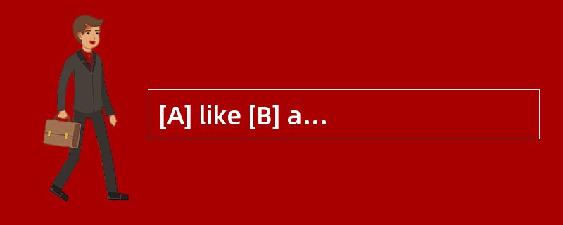 [A] like [B] alike [C] likely [D] likewi