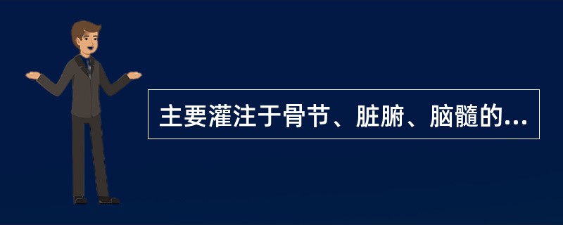 主要灌注于骨节、脏腑、脑髓的物质是
