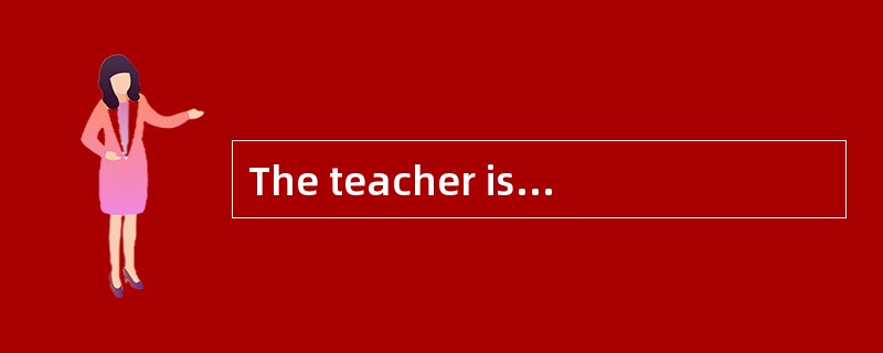 The teacher is glad that everyone in her