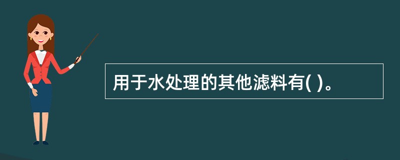 用于水处理的其他滤料有( )。