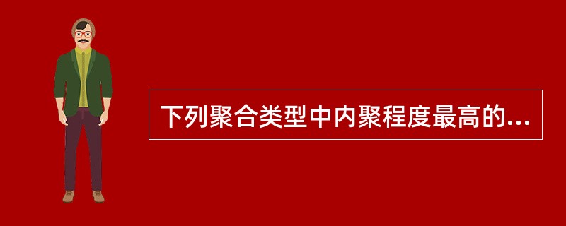 下列聚合类型中内聚程度最高的是(33),下列耦合类型中耦合程度最低的是(34)。