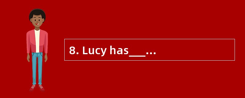 8. Lucy has_________ volleyballs.