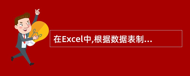 在Excel中,根据数据表制作统计图表后,如果将其对应数据表中的数据进行修改,