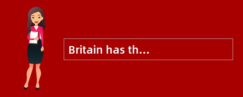 Britain has the highest _____ of road tr