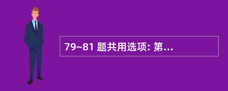 79~81 题共用选项: 第 79 题 牛奶中含有的是