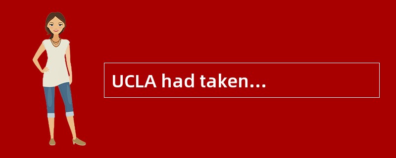 UCLA had taken away all Social Security