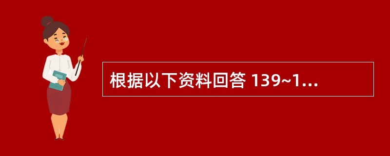 根据以下资料回答 139~141 题 女性,35岁,皮下结节两年,一月来癫痫发作