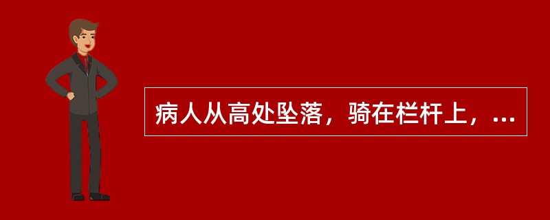 病人从高处坠落，骑在栏杆上，自诉会阴部疼痛，尿道滴血伴排尿困难。体检会阴部血肿明显，无其他伤情。导尿管不能置入。该病人最合理的治疗为