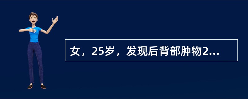 女，25岁，发现后背部肿物2年，近1周来肿物明显增大，伴疼痛，查后背部直径3cm大小肿物，表面红肿，有压痛，波动感阳性，与表皮有粘连。下一步处理为
