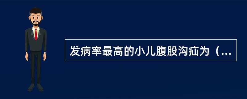 发病率最高的小儿腹股沟疝为（　　）。