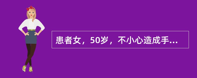 患者女，50岁，不小心造成手指外伤1周，当时未处理。后逐渐伤口处溢脓，发热，并感张口困难。患者轻度烦躁不安，体温39.1℃，脉搏105次/分，神志清楚，口只能张开一半。WBC:16×109/L。应考虑