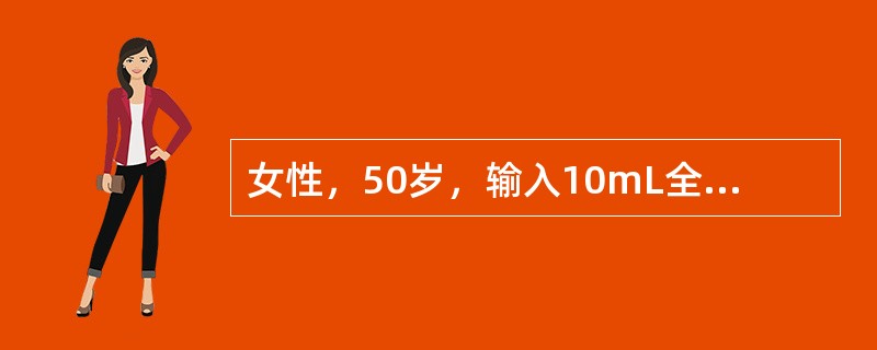 女性，50岁，输入10mL全血后出现咳嗽、呼吸困难、喘鸣、面红，神志不清，血红蛋白尿，血压70／50mmHg，下列处理中应避免（　　）。