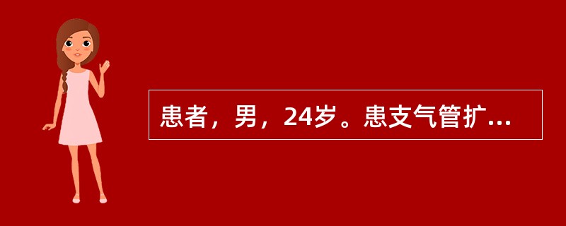 患者，男，24岁。患支气管扩张，突然一次咯血700mL。病人烦躁，面色苍白，皮肤湿冷。血压110/94mmHg，脉搏90次/分。常用的辅助检查不包括（　　）。