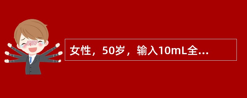 女性，50岁，输入10mL全血后出现咳嗽、呼吸困难、喘鸣、面红，神志不清，血红蛋白尿，血压70／50mmHg，下列处理中应避免（　　）。