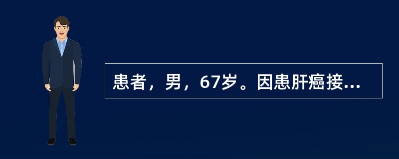 患者，男，67岁。因患肝癌接受化疗，治疗期间出现反复、频繁的呕吐；自觉头晕、乏力，手足麻木，口渴不明显。化验检查显示血清钠134mmol/L。下列化验检查结果，可能性最大的是（　　）。