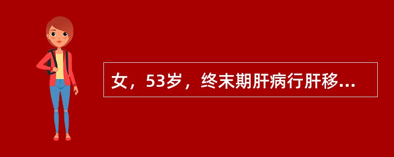 女，53岁，终末期肝病行肝移植术后进行性少尿，以至无尿、氮质血症伴代谢性酸中毒，针对其可能出现的最紧急并发症应首先考虑（　　）。
