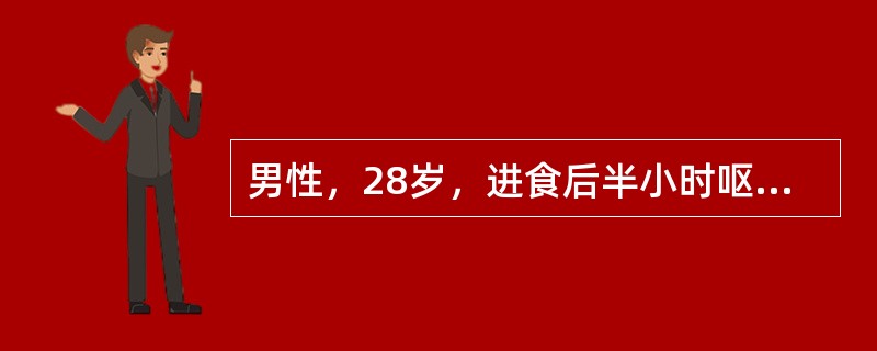 男性，28岁，进食后半小时呕吐7年，加重半年，吐出物为酸臭食物，钡餐示食管扩大，食管下段光滑呈鸟嘴样狭窄，最可能的诊断是（　　）。