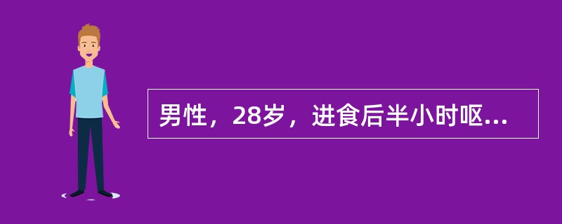 男性，28岁，进食后半小时呕吐7年，加重半年，吐出物为酸臭食物，钡餐示食管扩大，食管下段光滑呈鸟嘴样狭窄，最可能的诊断是（　　）。