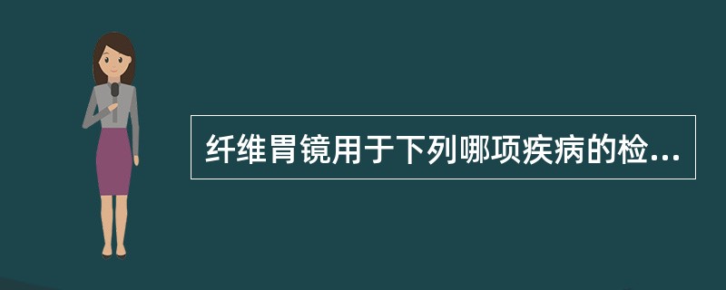 纤维胃镜用于下列哪项疾病的检查是被禁忌的？（　　）