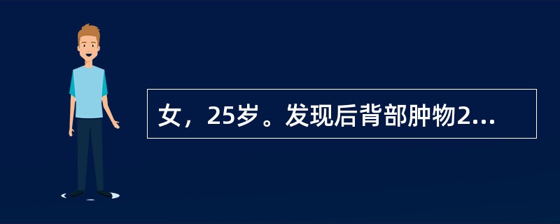 女，25岁。发现后背部肿物2年，肿物明显增大，伴疼痛1周。查体：背部右侧可见一直径3cm大小肿物，与表皮有粘连，表面红肿，皮温增高，压痛明显，有波动感。下一步处理为（　　）。