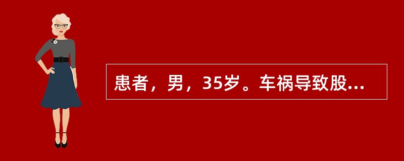 患者，男，35岁。车祸导致股骨干中段骨折，最佳的固定方法是（　　）。