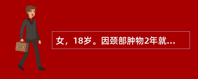 女，18岁。因颈部肿物2年就诊，无任何自觉症状。查体：脉搏88次/分，甲状腺双侧对称性肿大，质软，随吞咽活动。目前适宜的诊治措施包括（　　）。